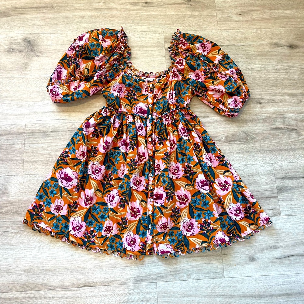 Topshop flower dress